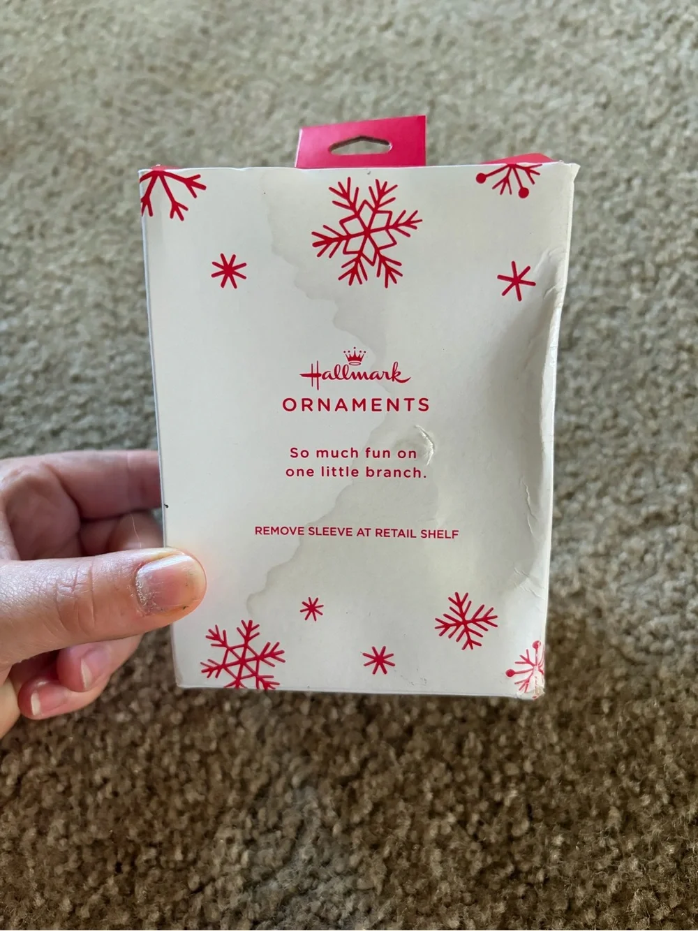 NWT Harry Potter Books and Wand Ornament